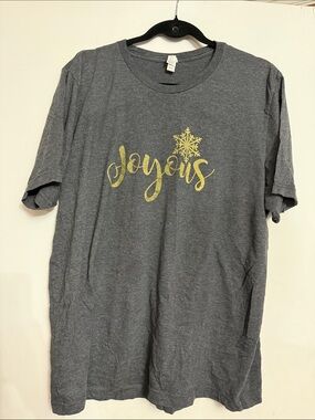 Bella canvas XL joyous graphic Christmas tee shirt